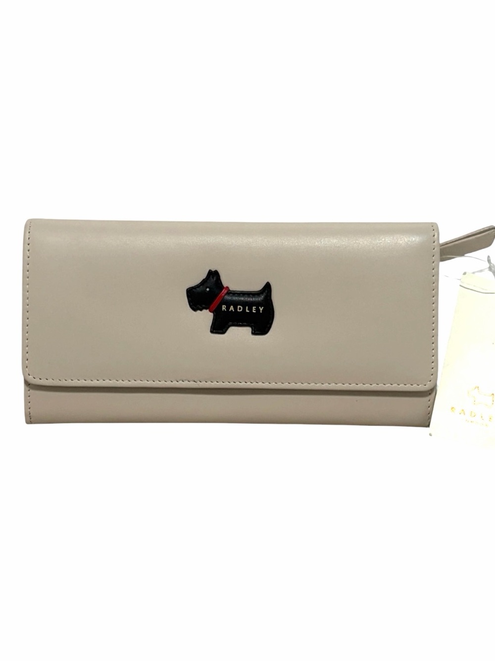 Radley London Dove Grey Scottie Dog Long Wallet - NWT